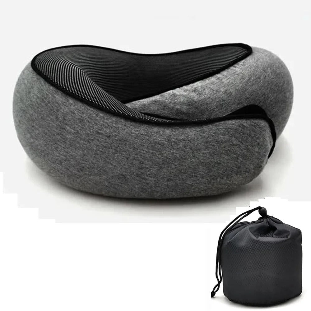 Travel Neck Pillow U-Shaped Memory Foam