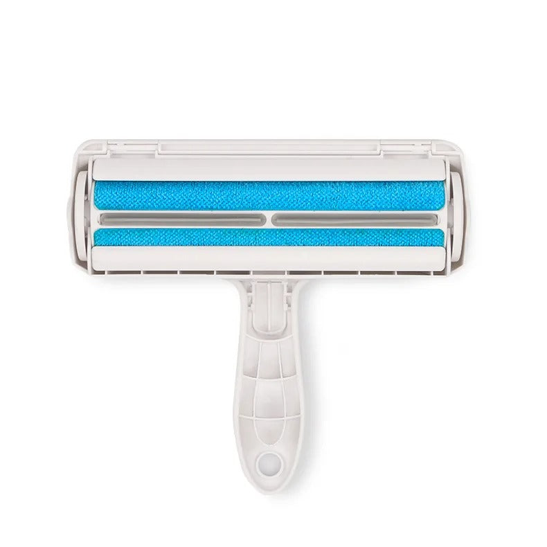 Pet Hair Remover Roller with Self-Cleaning Base