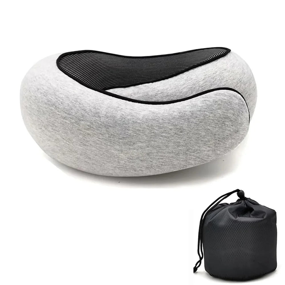 Travel Neck Pillow U-Shaped Memory Foam