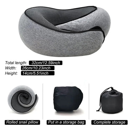 Travel Neck Pillow U-Shaped Memory Foam