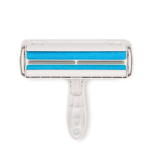Pet Hair Remover Roller with Self-Cleaning Base